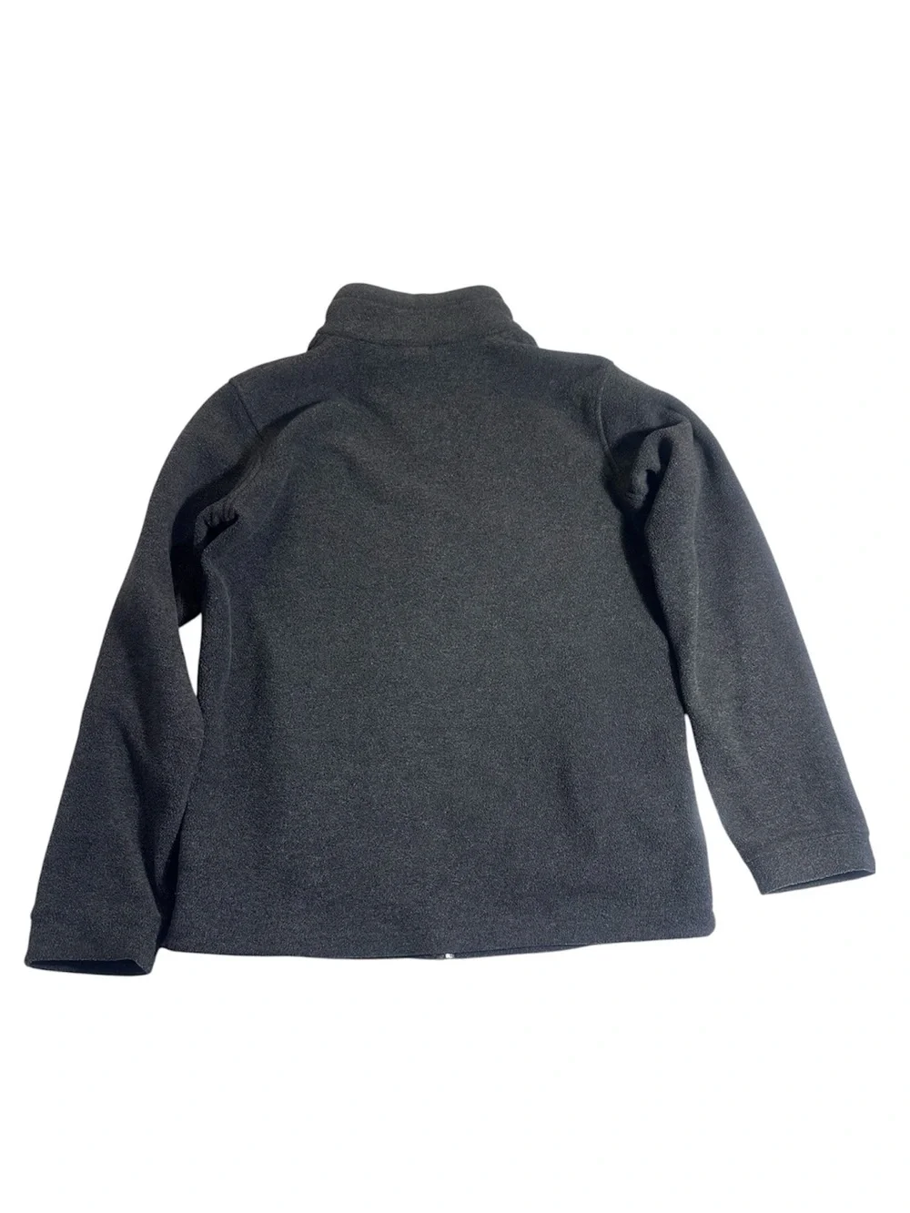 Columbia gray fleece jacket boys large 14/16 - Picture 2 of 6